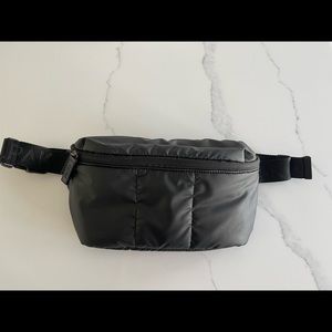 Black Calpak Luka belt bag